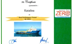 Awards PHE ONWJ Certificate 2390 katalina
