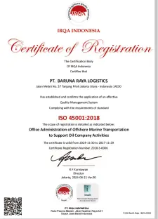 BRL IRQA 45001  2018