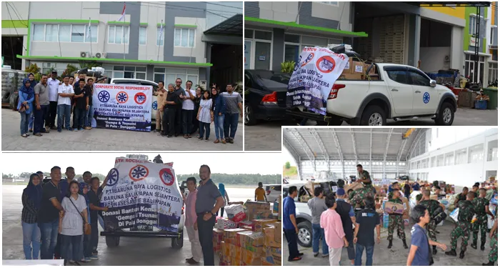 News Humanity Relief Aids for Palu & Donggala Tsunami Casualties baruna raya logistics  palu donggala csr brl