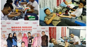 Donor Darah 2018  PTBRL dan PTSBH Grup kumpulkan 34 Kantong Darah