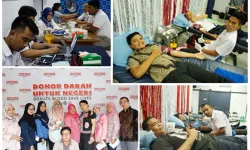 Donor Darah 2018  PTBRL dan PTSBH Grup kumpulkan 34 Kantong Darah